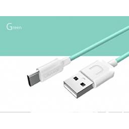 Cable de Datos USB-A a USB-C   1M / Celeste / U Turn Series  SJ099  USAMS