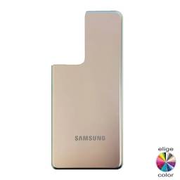 Tapa de Batera Samsung G998S21 Ultra   sLens  Dorado (sin garanta  sin devolucin)
