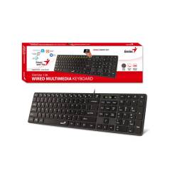 Teclado SlimStar 126   USB  Negro  Genius