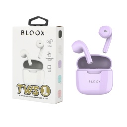 Auricular Bluetooth TWS Bloox TWS_01 Violeta (BL-TWS-01V)