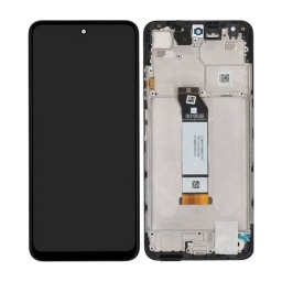Display Xiaomi Poco M3Redmi 9T9 PowerNote 9 4G Comp. cMarco Negro   Original (560001J19S00)