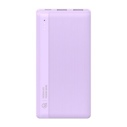 Power Bank  PB71   10000mAh  Dual USB  Carga Rpida  Violeta  CD205 USAMS