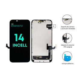 Display Apple iPhone 14 (Incell-V) Comp. Negro   IC Removible