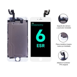 Display Apple iPhone 6 (ESR) Comp. Blanco Generico