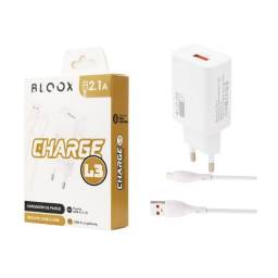 Cargador BLOOX 1 USB 2.1A + Cable Lightning 1M  (BL-TCA-L3)