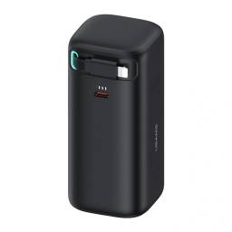 Power Bank   18000mAh  PD45W  Cable Retrctil Magntico Lightning  Negro  CD217 USAMS
