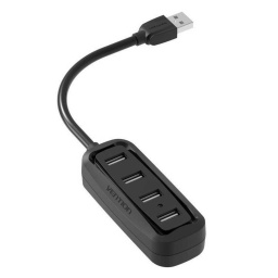 HUB 4 Puertos USB-A 2.0   0.15M / Negro  VAS-J43-B015  Vention