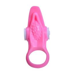 Anillo Vibrador Lengua Estimulador YS-BE038   Rosado  Adultos