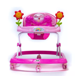 Andador Musical para Beb (3004)   Plegable  Rosado  Tinok