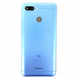 Tapa de Batera Xiaomi Redmi 6   cLens de cmara  Azul (sin garanta  sin devolucin)