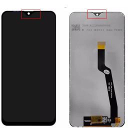 Display Samsung A105FA10 Comp. Negro (GH82-18685A) Single Hole