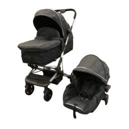 Cochecito 3 en 1 Travel System SOGNO (1365TS)   Gris Oscuro  Tinok