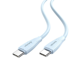 Cable de Datos USB C a USB C   60W  1M  Azul  SJ716  USAMS