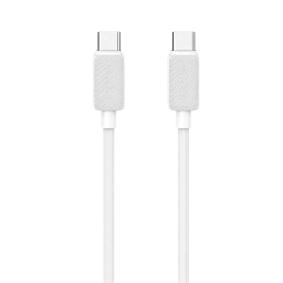 Cable de Datos USB C a Tipo C SJ691   1M  Blanco  USAMS