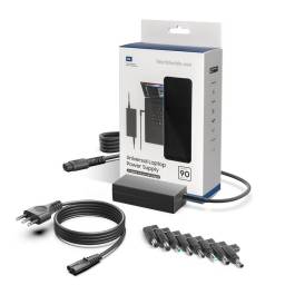 Cargador para Notebook   90 W  Universal c/8 Punteros