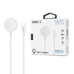 Cargador Magntico W1 para iWatch ROCA   USB C  2.5W