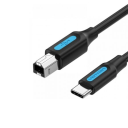 Cable de Impresora USB-C 2.0 a USB-B   MachoMacho  2A  1.5M  Negro  CQUBG  Vention