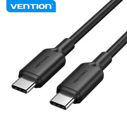 Cable USB-C a USB-C   3A / 2M / Negro  TRCBH  Vention