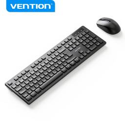 Combo Teclado y Mouse Inalmbrico + Mouse Pad   Negro  KTDB0-ES  Vention