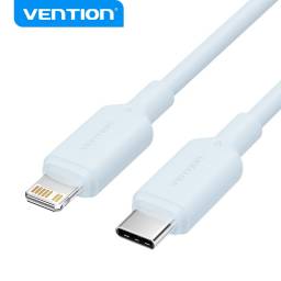 Cable USB-C a Lightning   3A / 1M / Celeste  LAKSF  Vention