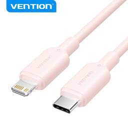 Cable USB-C a Lightning   3A  2M  Rosado  LAKPH  Vention