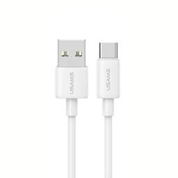 SJ708   Cable de Datos USB A a Tipo C  3A  1M  Blanco  USAMS