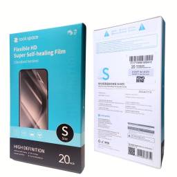 (S) Pack 20 Lminas Hydrogel HD Standard   Autorreparable  Tamao S  180CNXFB-01C Rock Space  6941402781750/694140277313