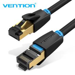 Cable de Red   Cat.8  SFTP  20M  Negro  IKABQ   Vention