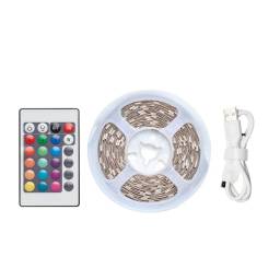 Tira de Luces LED RGB FPC   Control Remoto IR  USB 5V  2M  Blanco  PAAWH  Vention