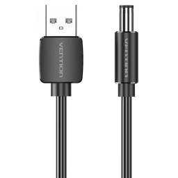 Cable USB-A a DC 5.5 mm   1M  Negro  CEYBF  Vention