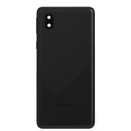 Tapa de Batera Samsung A013A01 Core   cLens  Negro (sin garanta  sin devolucin)