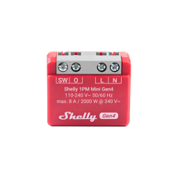 Shelly 1PM Mini Gen4   Rel Wi-Fi  PM  Mini