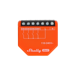 Shelly i4 Gen3   Interruptor de Entrada  4 Canales  Wi-Fi