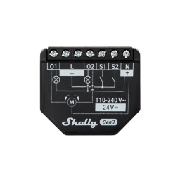 Shelly 2PM Gen3   Rel Wi-Fi  PM  Dual