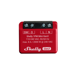 Shelly 1PM Mini Gen3   Rel Wi-Fi  PM  Mini