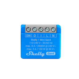 Shelly 1 Mini Gen4   Rel Wi-Fi  Mini