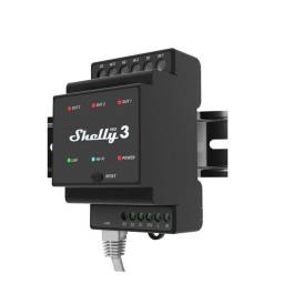 Shelly Pro 3   Rel Wi-Fi  Triple  DIN
