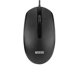 Mouse USB   MS003  Negro  Marvo