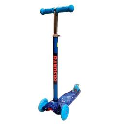 Monopatin Sky Riders para Nios (ROD-8800)   3 Ruedas c/Luces  Azul  Tinok