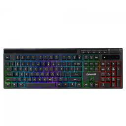 Teclado Gamer USB   RGB  K603  Soldat S40  Negro  Marvo