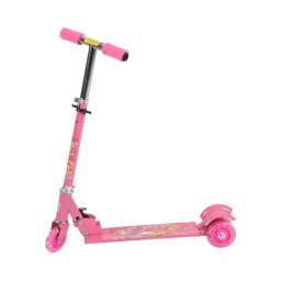 Monopatin para Nios (ROD-8020)   Rosado  Ruedas c/Luces  Tinok
