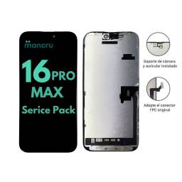 Display Apple iPhone 16 Pro Max (Service Pack) Comp. Negro IC Removible