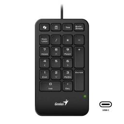 Teclado Numrico NumPad 125   USB-C  Negro  Genius