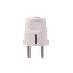 Ficha Schuko   16A  250V  Blanco  Conatel