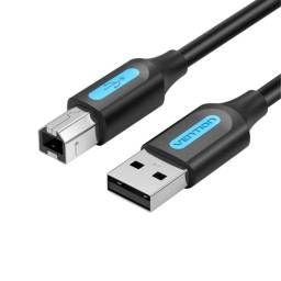 Cable de Impresora USB-A 2.0 a USB-B   MachoMacho  1.5M  Negro  COQBG  Vention