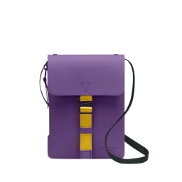 Mini Bandolera Splash SPCBMNLS   VioletaAmarillo  Gaston Luga