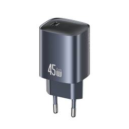 Cargador de Pared T66   45W  USB CPD  CC323  Gris  USAMS