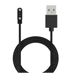 Cargador para Smartwatch   4.0mm  2 pin  Negro  Gen�rico