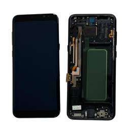 Display Samsung G955S8 Plus 6.0 Comp. cMarco Negro (GH97-20470A) OLED