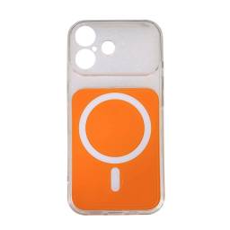 TPU Compatible con Carga Magn�tica   Apple iPhone 17 - Anaranjado